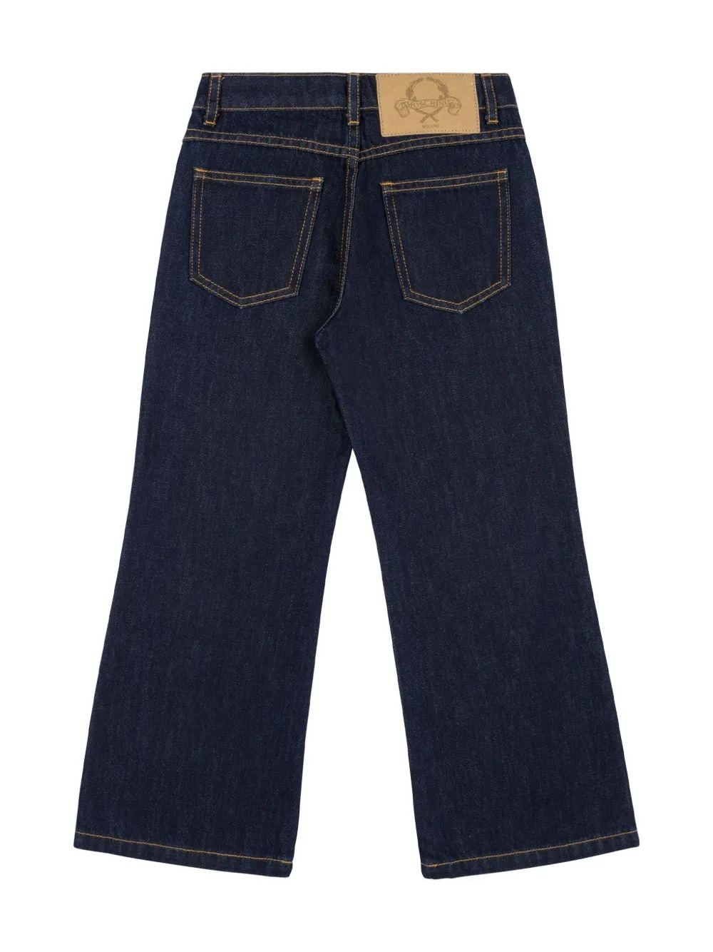 Moschino Kids Straight jeans - Blauw