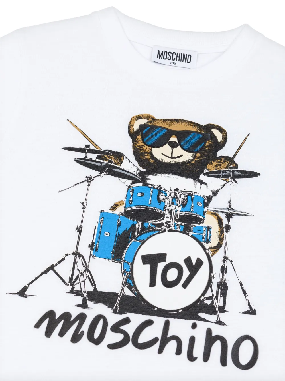 Moschino Teddy Bear-print T-shirt In White