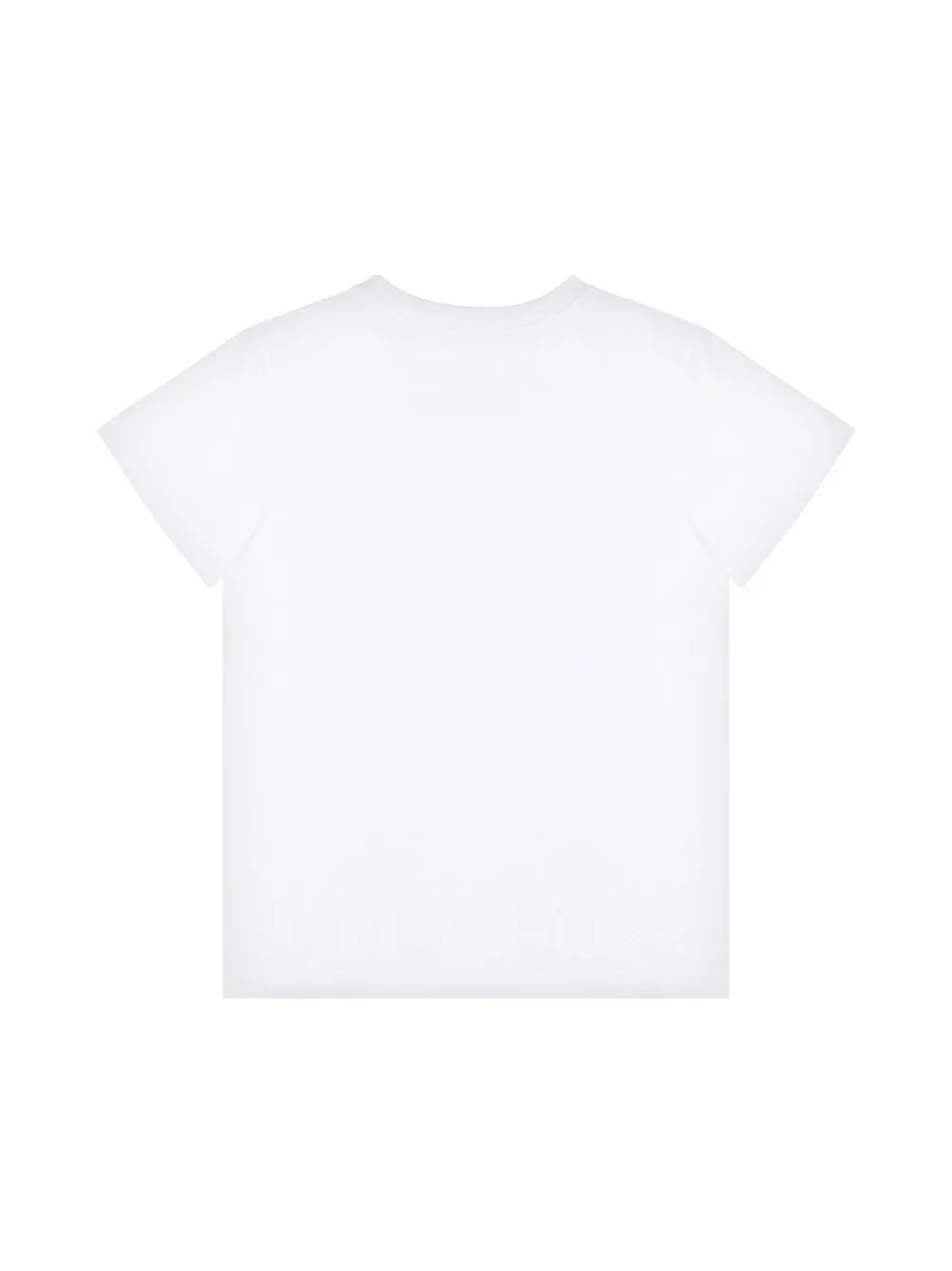 moschinokids Moschino Kids T-shirt met teddybeerprint - Wit