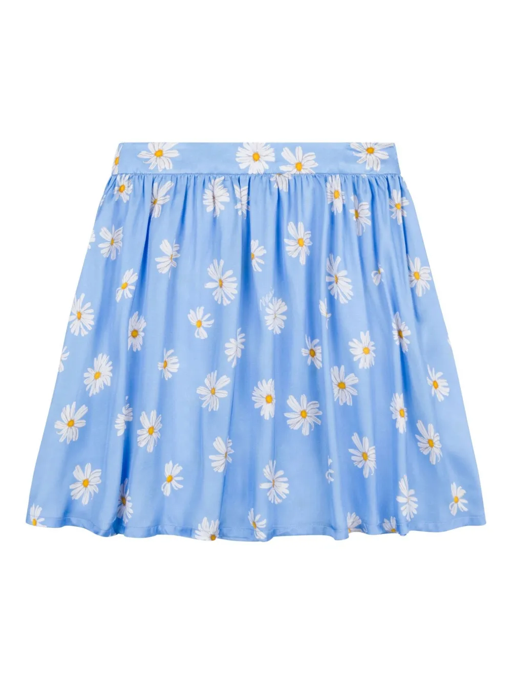 Moschino Kids Rok met madeliefjesprint Blauw