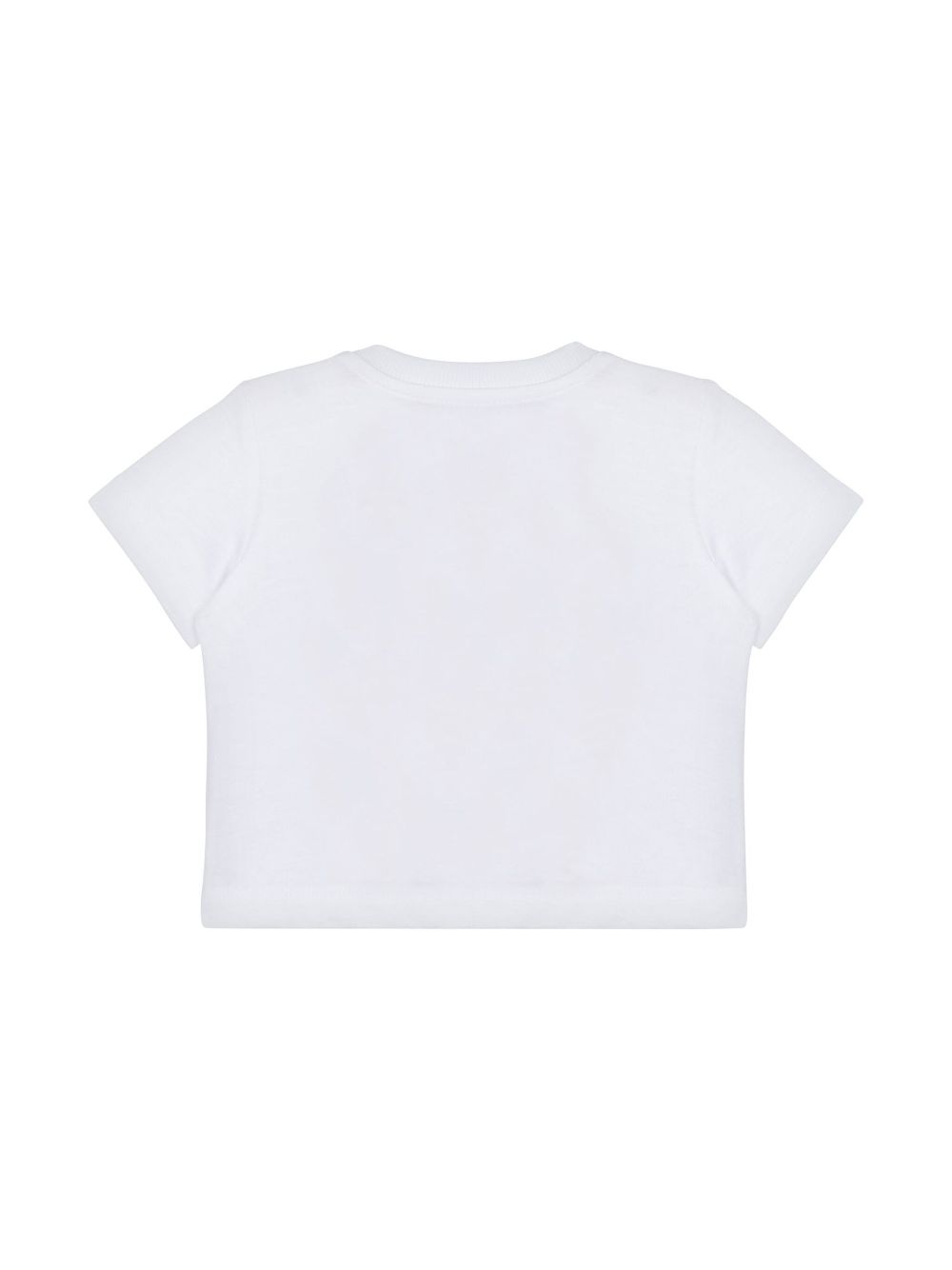 Moschino Kids embroidered T-shirt - White