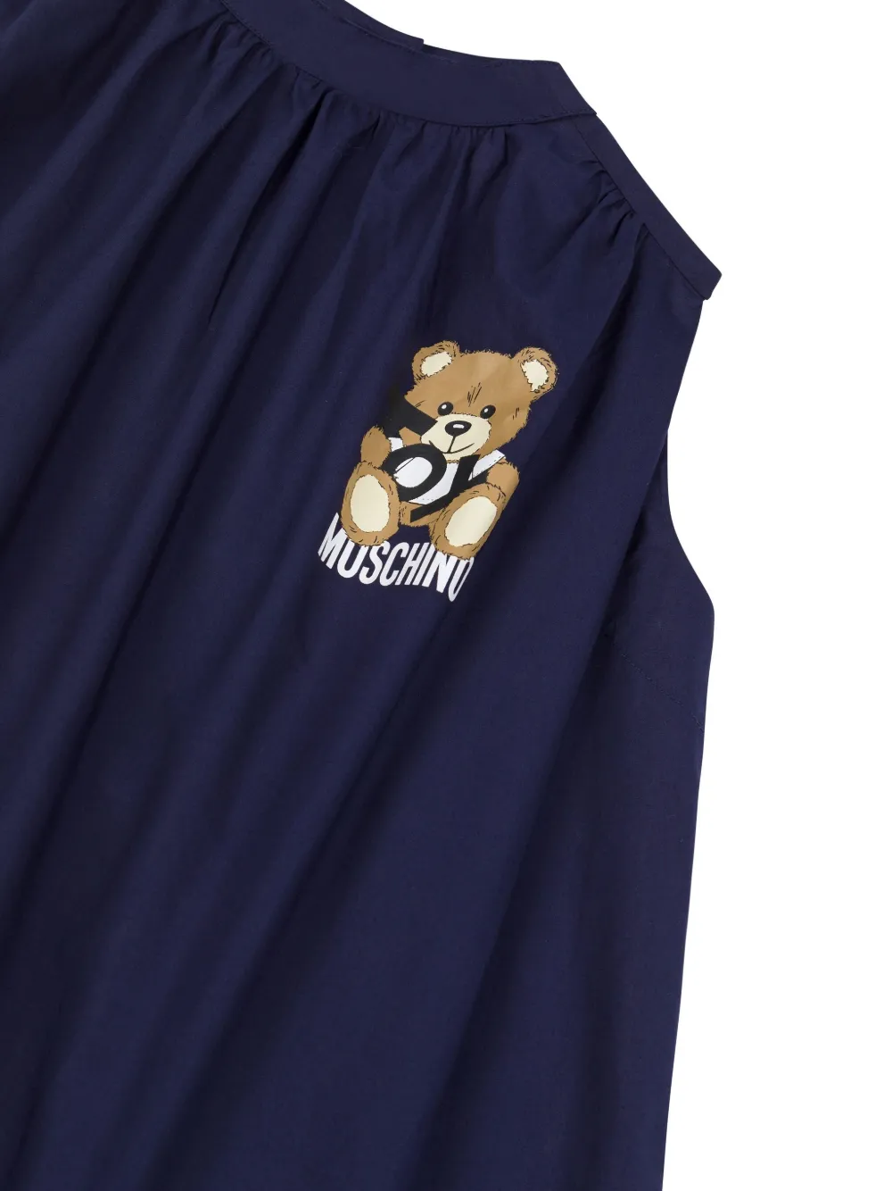 Moschino Kids Shiftjurk Blauw