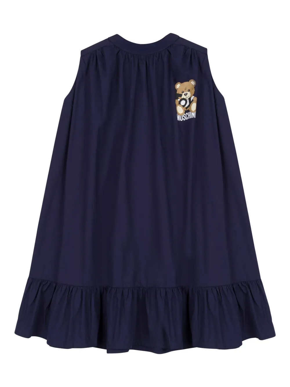 Moschino Kids Shiftjurk Blauw