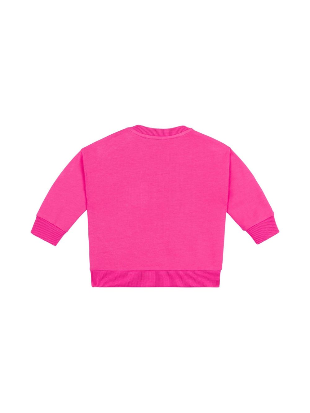 Moschino Kids Teddy Bear-print sweatshirt - Roze