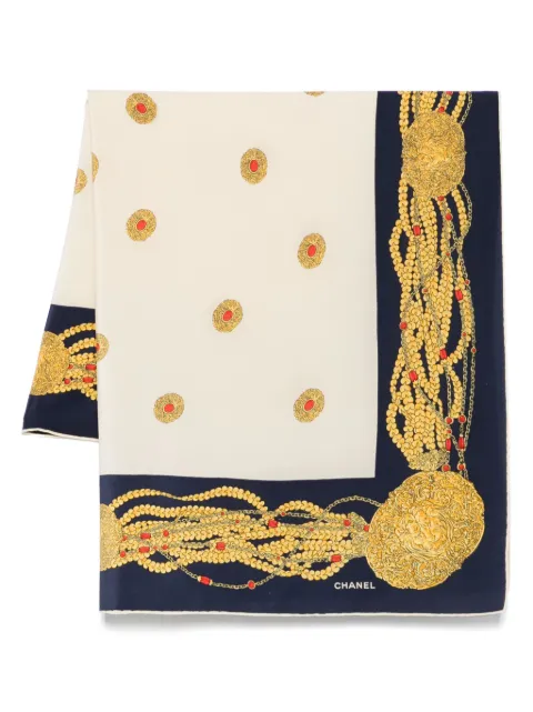 CHANEL Pre-Owned 1990s silk scarf