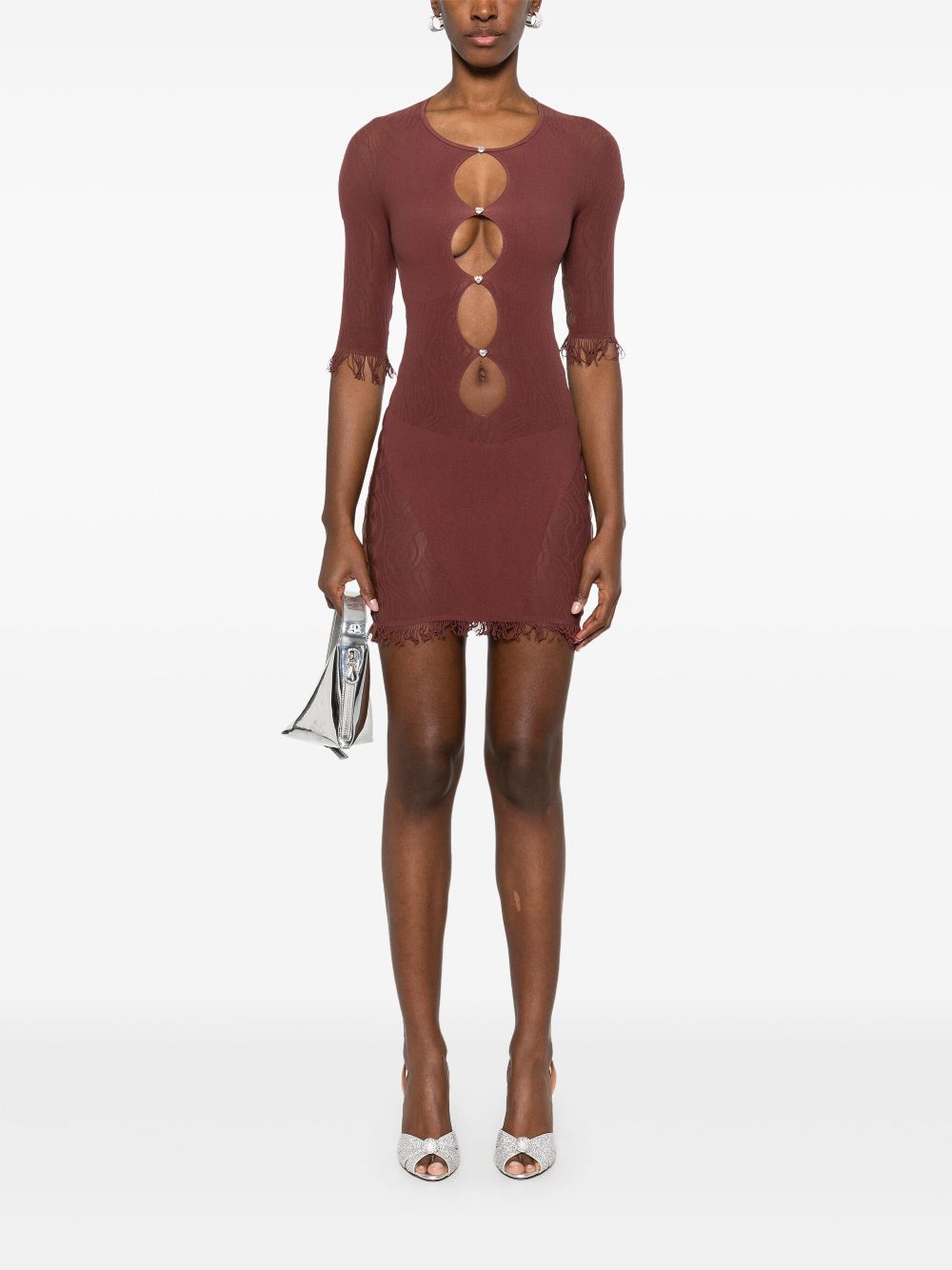 POSTER GIRL Miranda mini dress - Brown