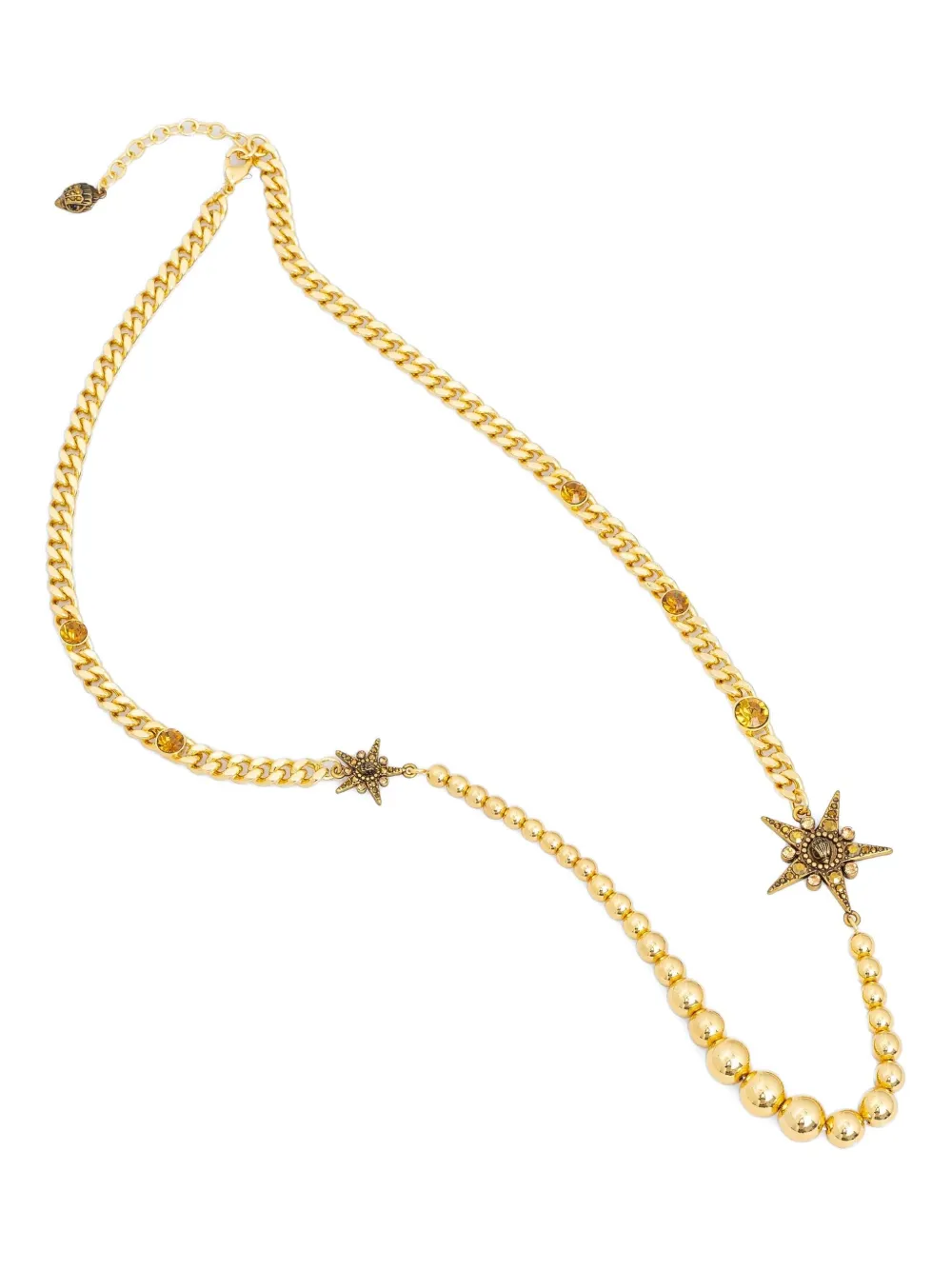 Kurt Geiger Star Necklace In Gold
