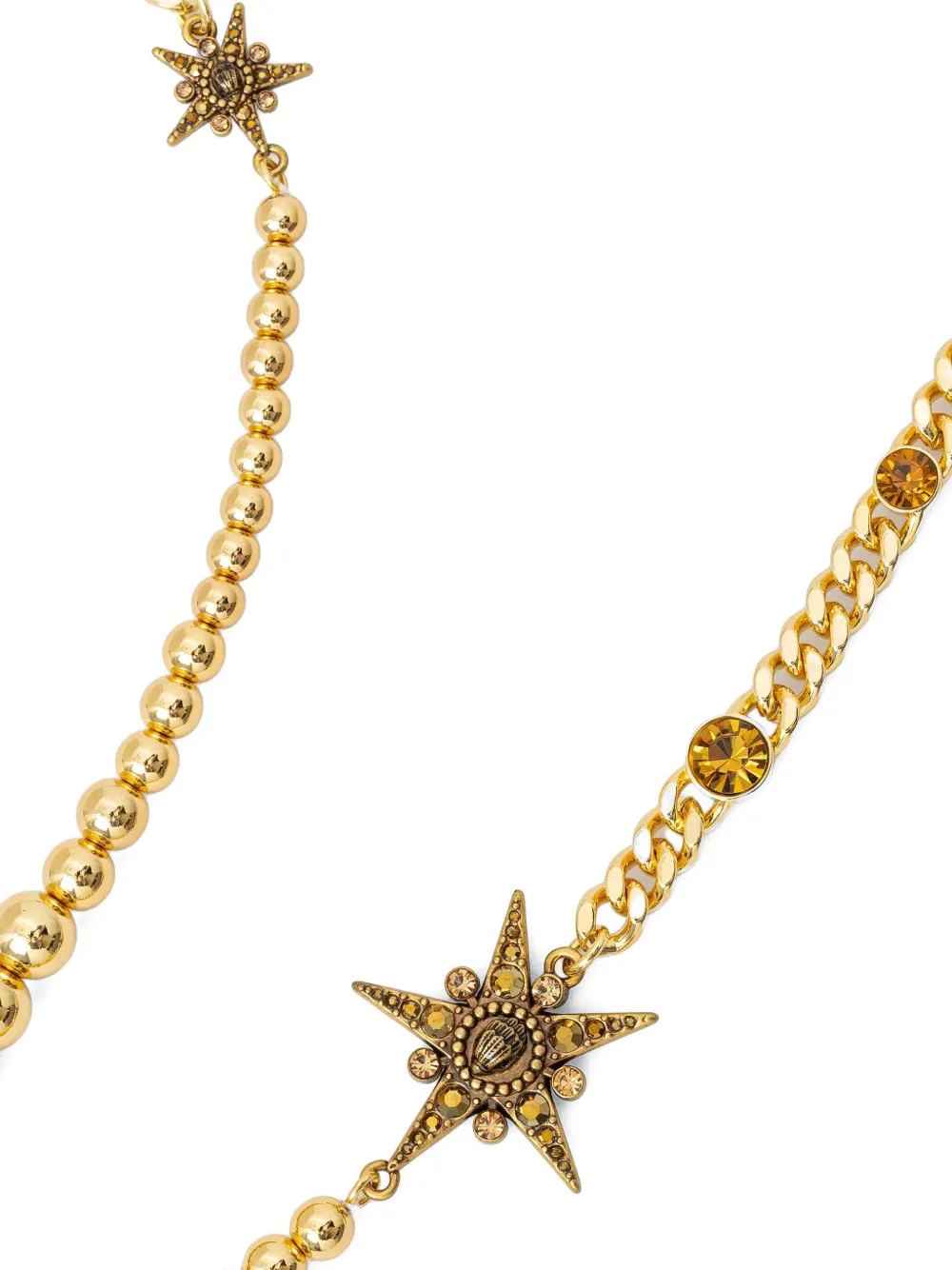 Kurt Geiger Star Necklace In Gold