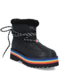 Kurt Geiger London quilted rainbow-sole boots - Black
