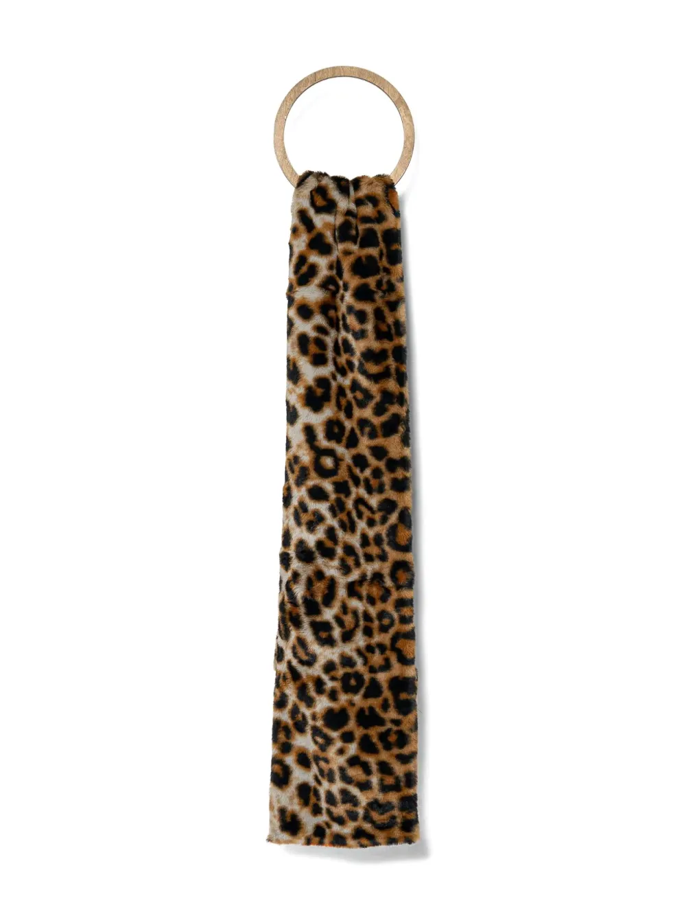 Kurt Geiger London レオパード スカーフ - ブラウン Kurt Geiger London レオパード スカーフ - ブラウン