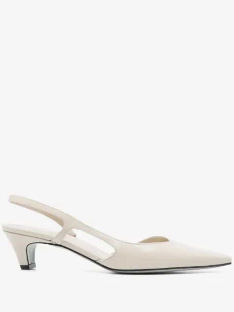 Roberto Festa brushed-leather slingback pumps