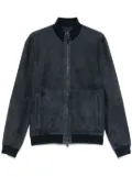 Canali suede jacket - Blue