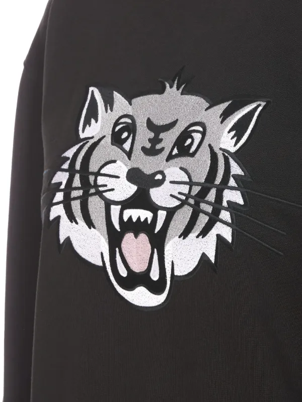 【関税込】◆KENZO ケンゾー◆ Happy Tiger スウェットシャツ Kenzo Happy Tiger スウェットシャツ | ニュートラル | FARFETCH JP