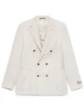 Canali double-breasted blazer - Neutrals