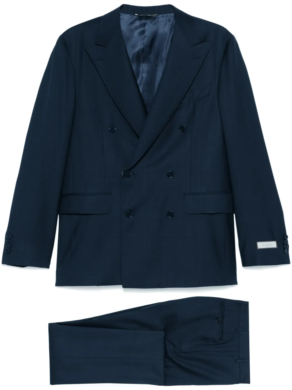 Canali Completo doppiopetto - Blu