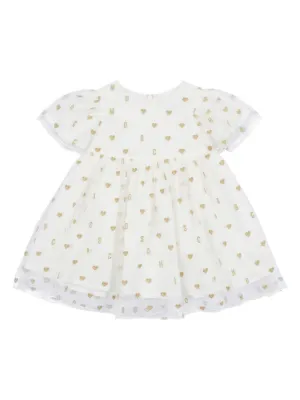 slim fit dress slacks Tutu du Monde-Baby Girls Ivory Tulle Dress Set