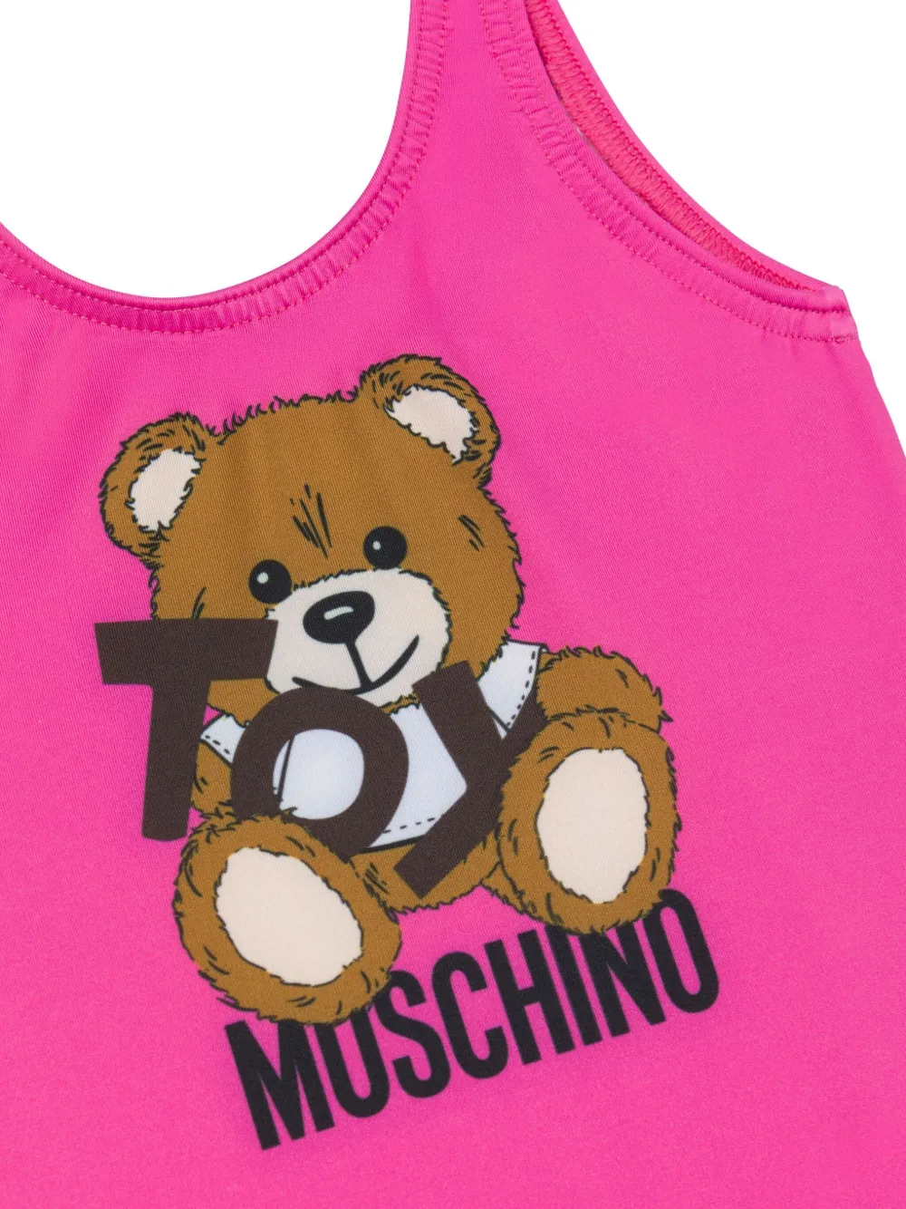 Moschino Kids Badpak met teddybeerprint Roze
