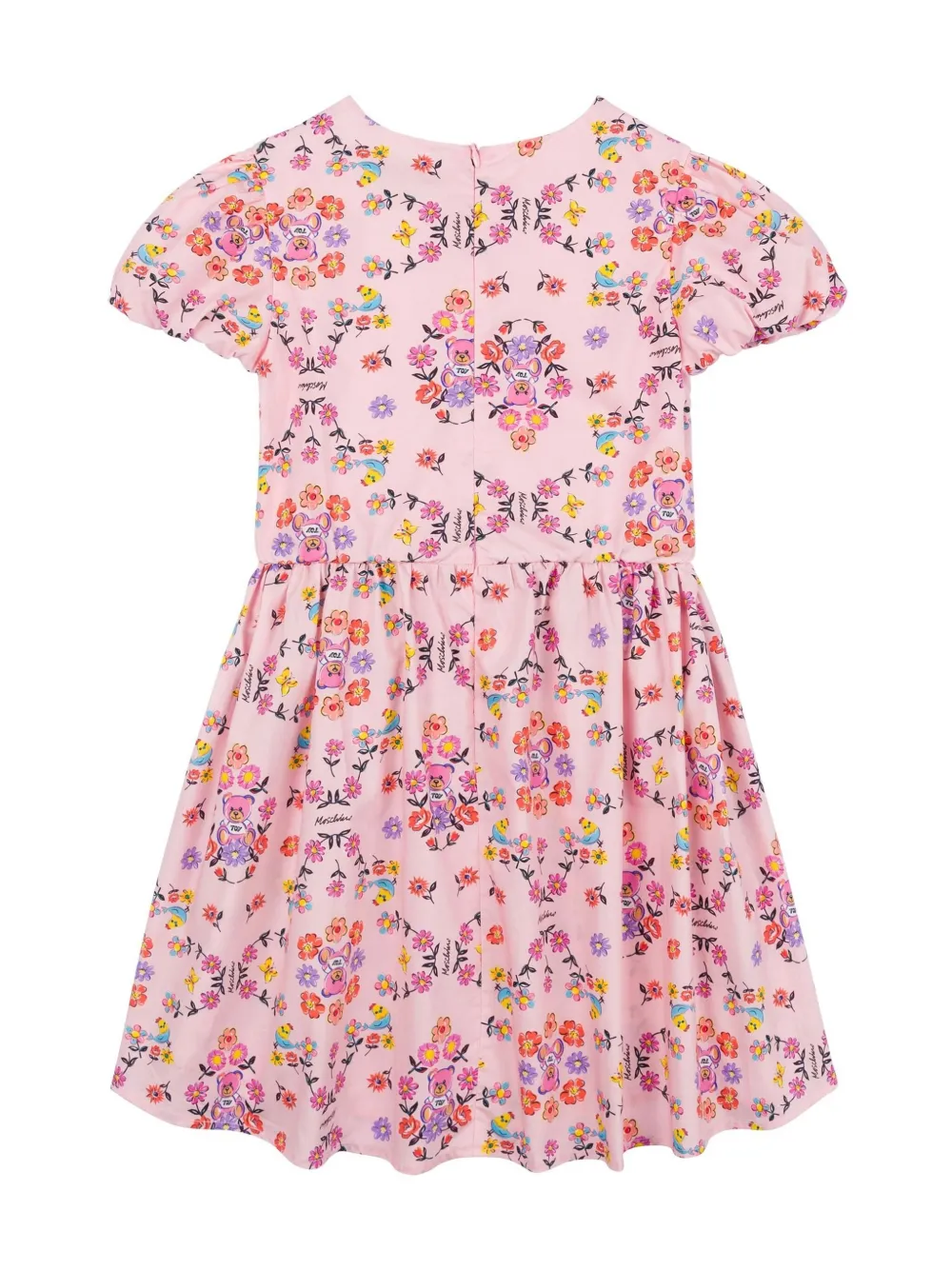 Moschino Kids Jurk met print - Roze