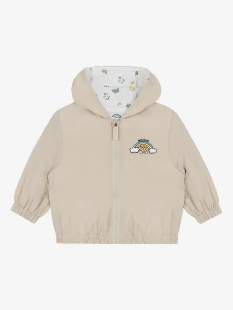 Moschino Kids フーデッド ジャケット