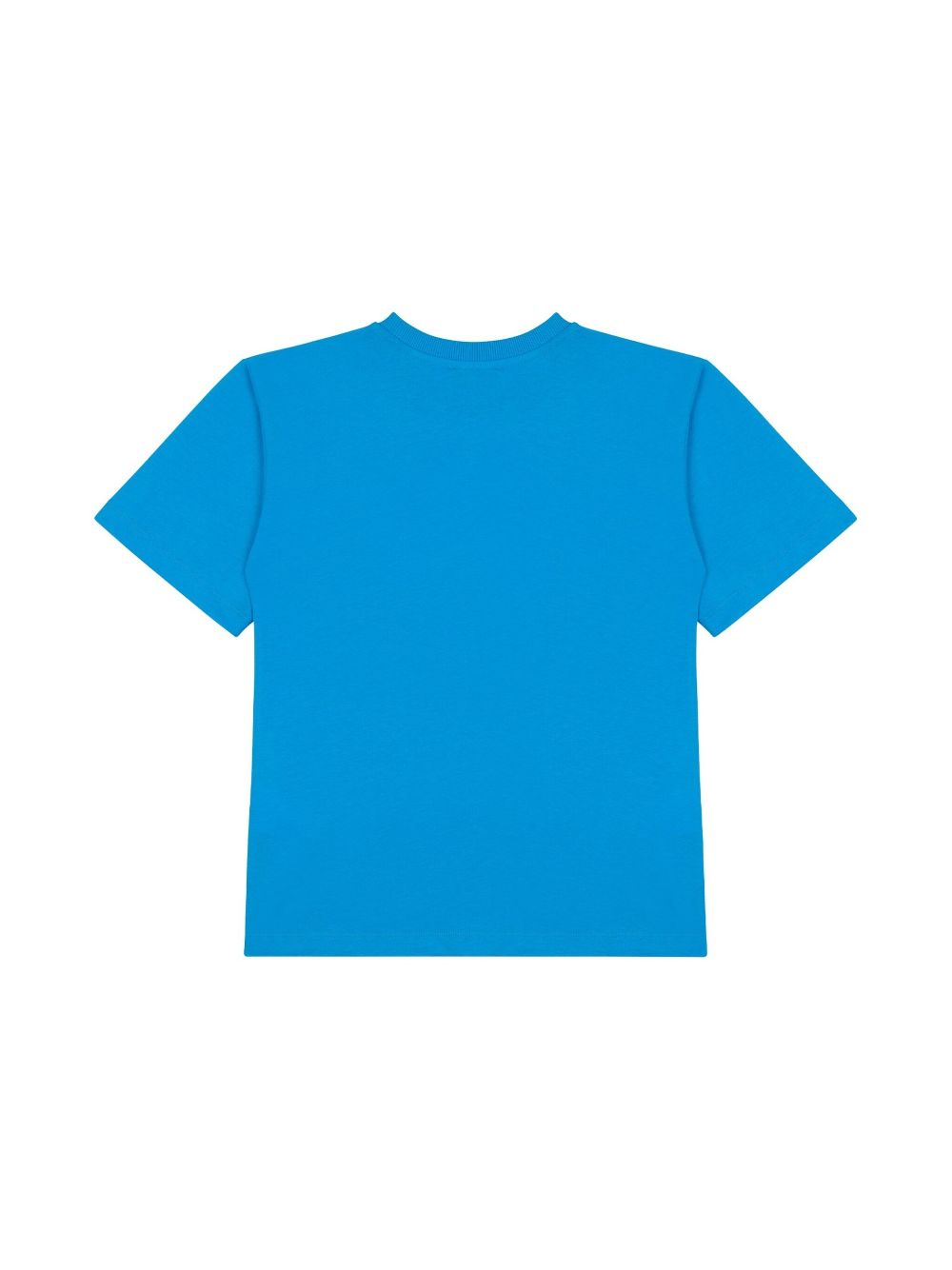 Moschino Kids T-shirt met logoprint - Blauw