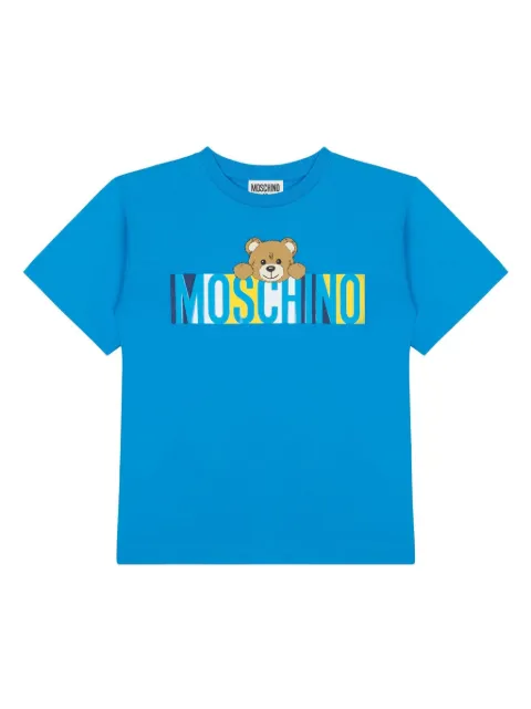 Moschino Kids logo-print T-shirt