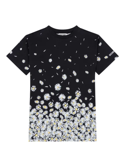 Moschino Kids daisy-print T-shirt