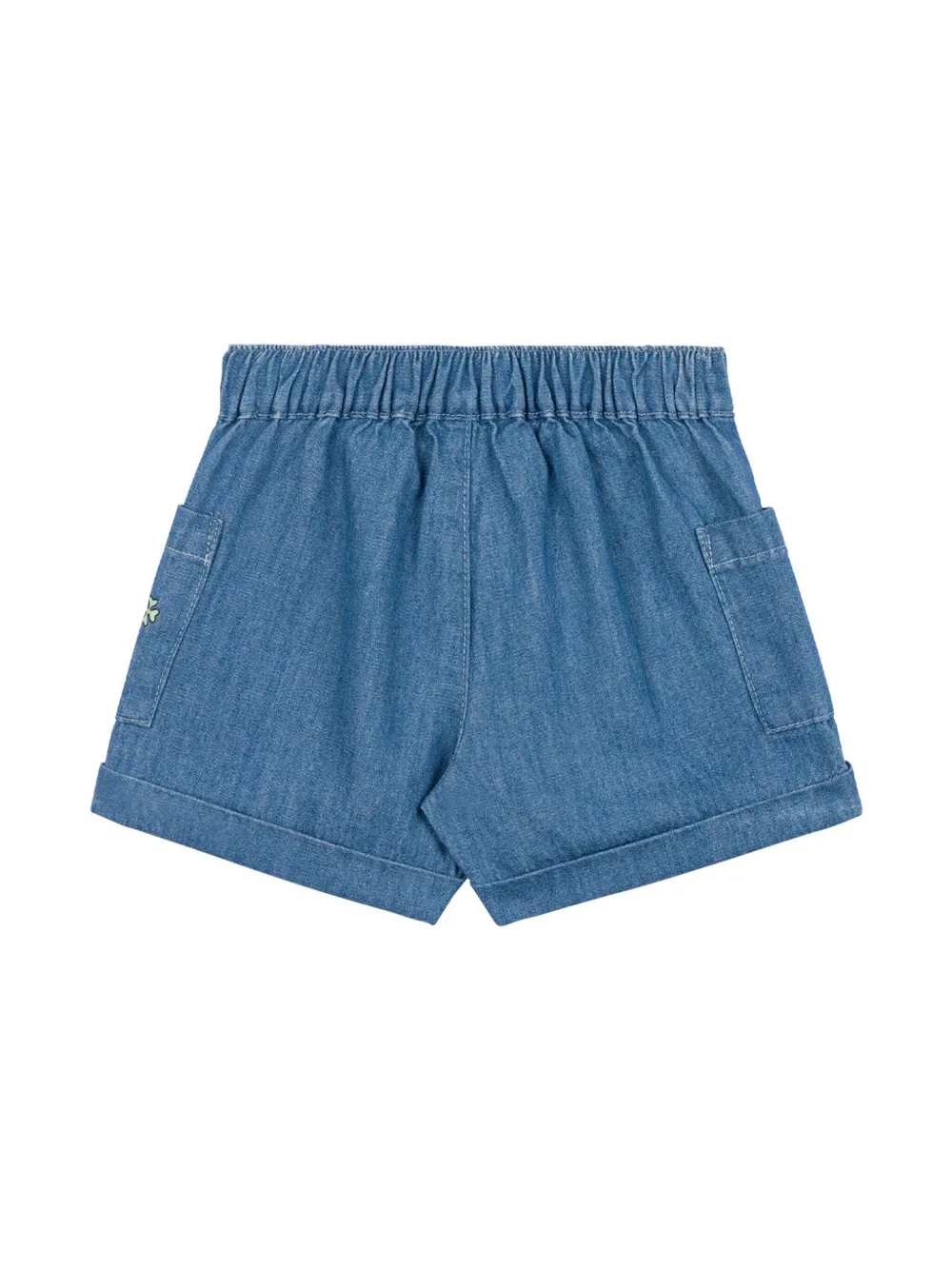 Moschino Kids Shorts met logoprint - Blauw