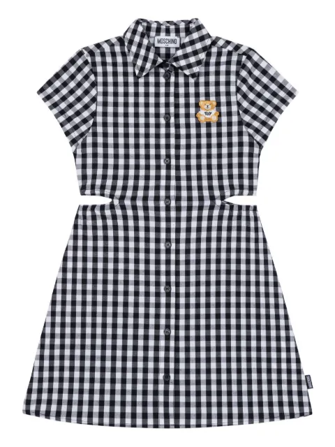 Moschino Kids Abito a quadri