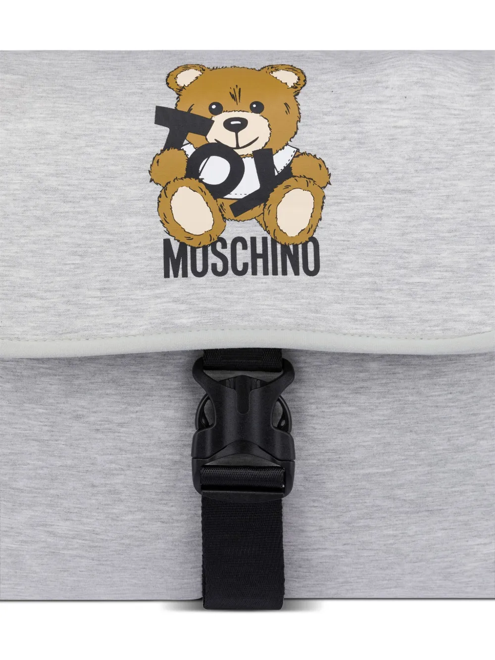Moschino Kids Luiertas met teddybeerprint Grijs