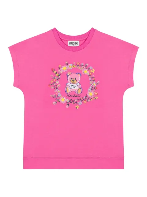 Moschino Kids Teddy Bear-print T-shirt