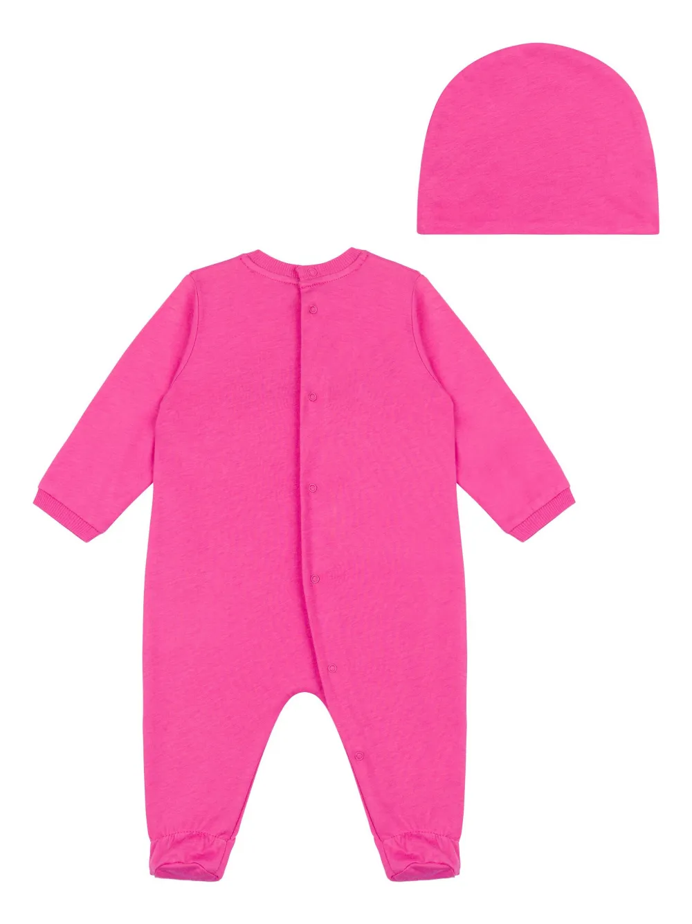 Moschino Kids Babypakje met logoprint - Roze