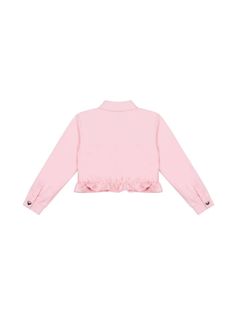 Moschino Kids Cropped jack - Roze