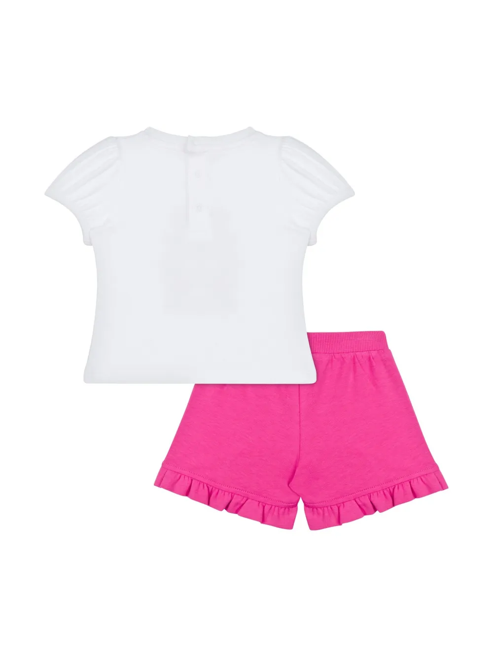 Moschino Kids Shorts met teddybeerprint - Roze