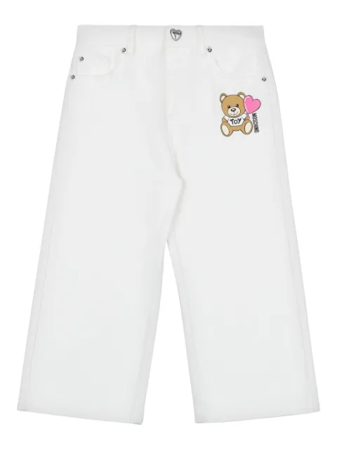 Moschino Kids jeans con motivo Teddy Bear