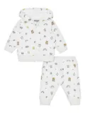 Moschino Kids Teddy Bear tracksuit - White