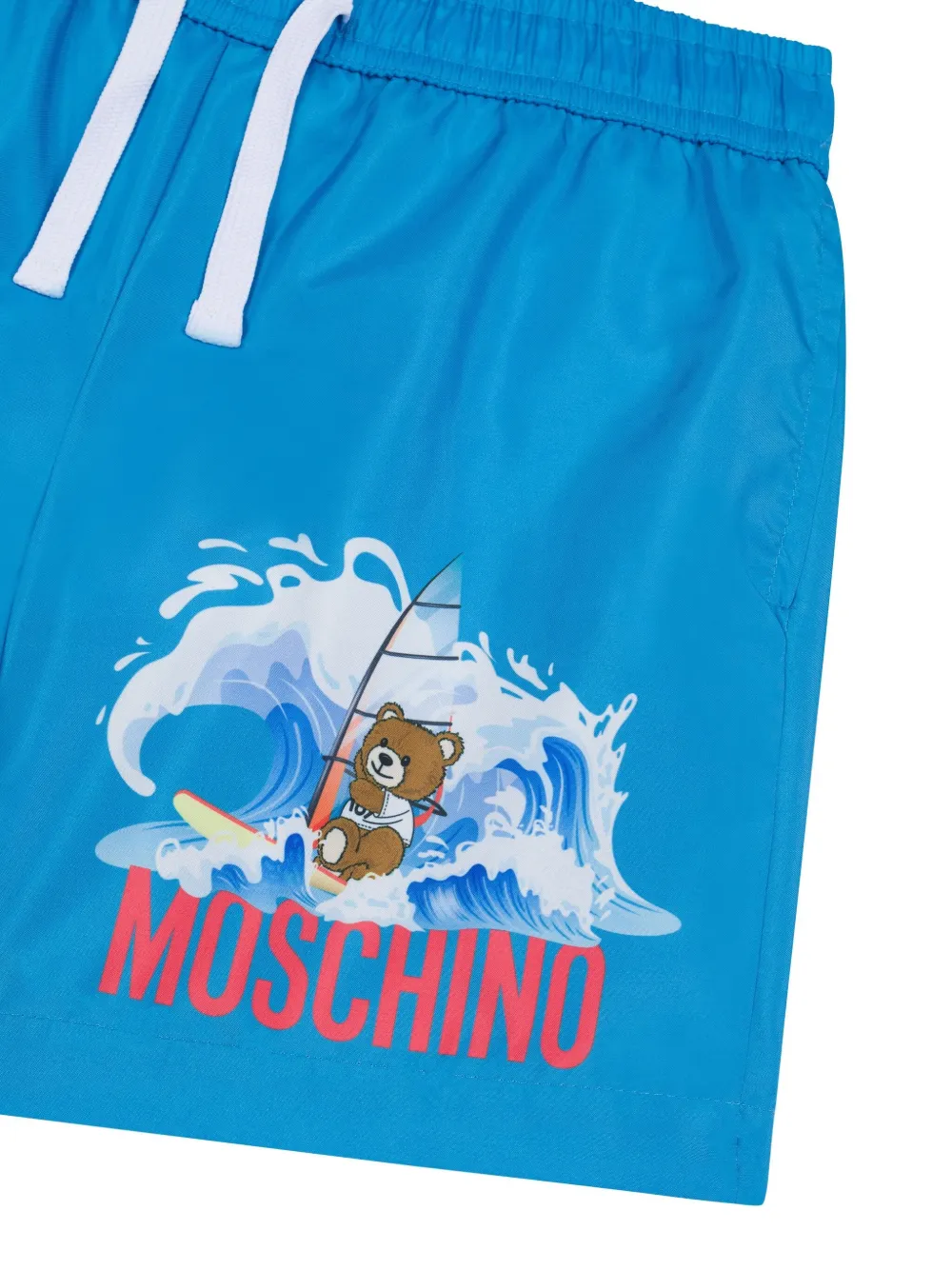 Moschino Kids Teddy Bear-print swim shorts