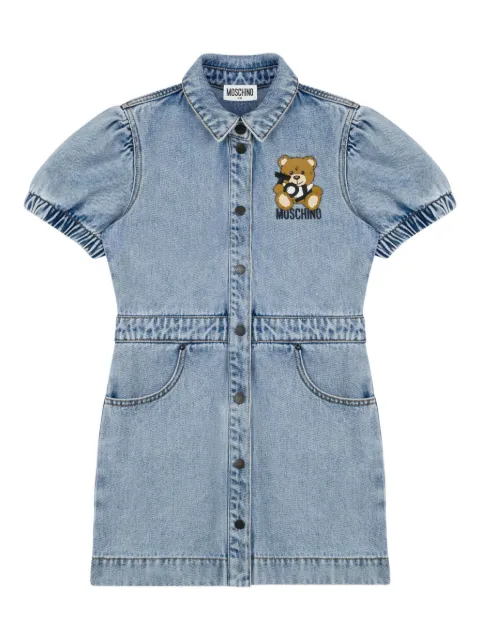 Moschino Kids 데님 드레스