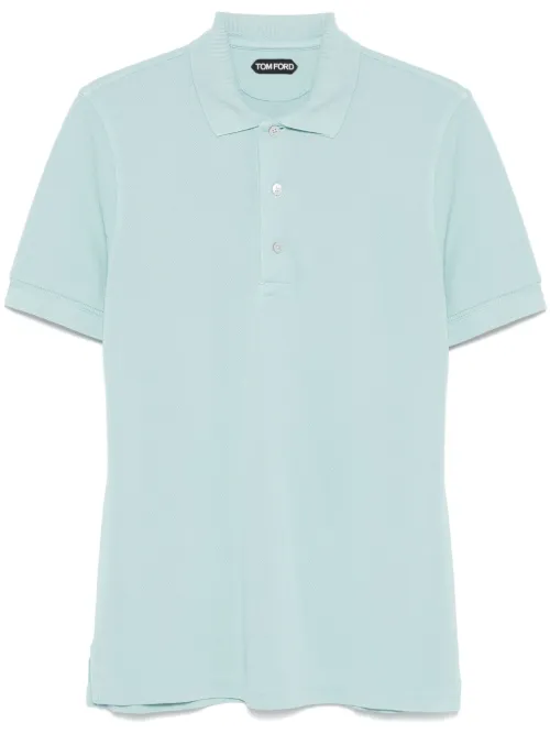 TOM FORD polo en piqué - Bleu - TOM FORD - Modalova