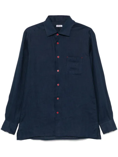 Kiton camisa de lino