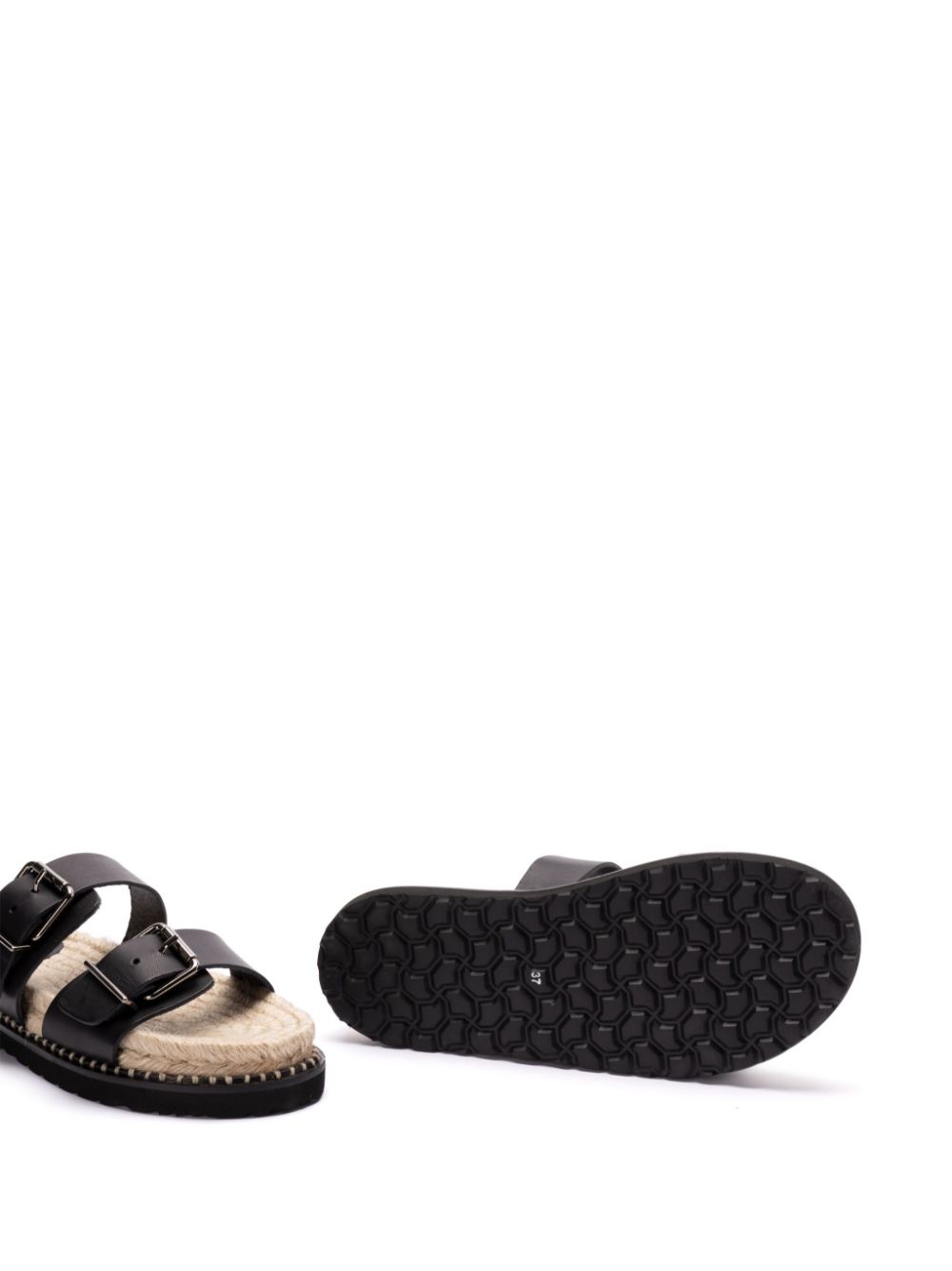 Castañer buckled sandals Black