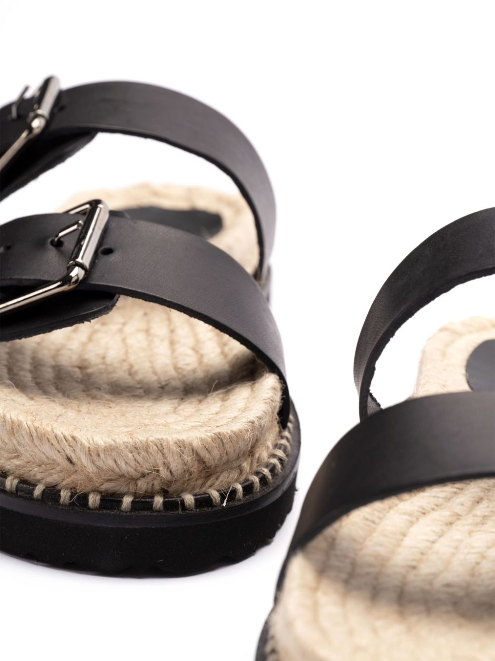 Castañer buckled sandals - Zwart