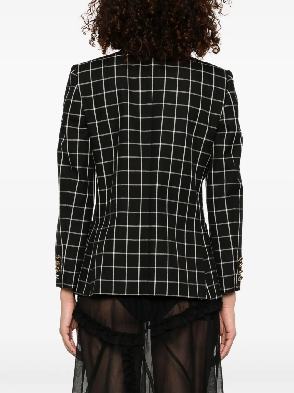 Valentino Garavani Blazer met patroon Zwart