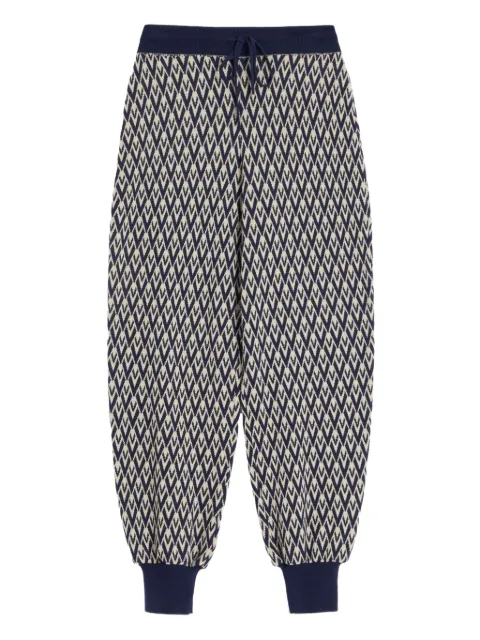 Valentino Garavani Toute La V jacquard track pants