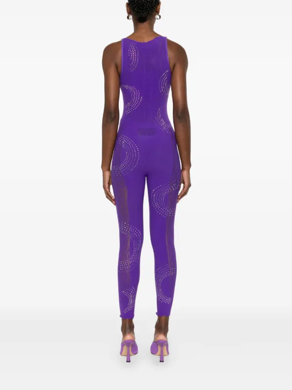POSTER GIRL Janice Jumpsuit | Purple | FARFETCH