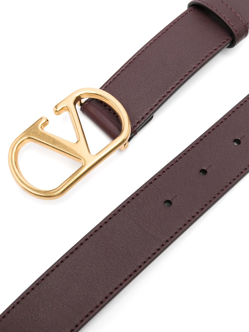 Valentino Garavani VLogo Signature riem - Paars