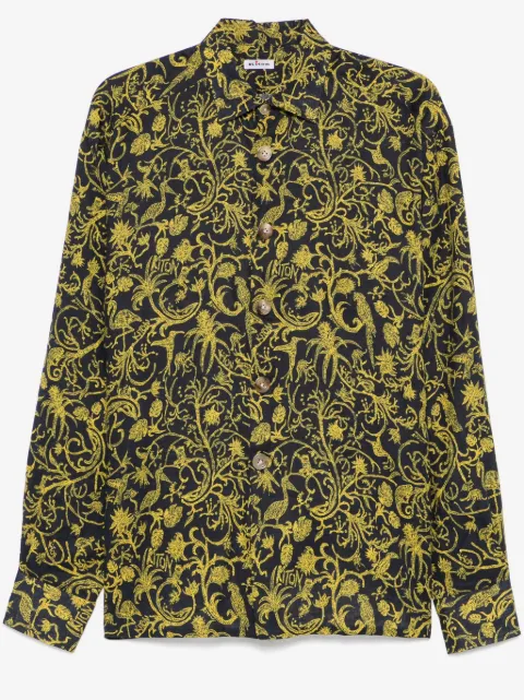 Kiton льняная рубашка