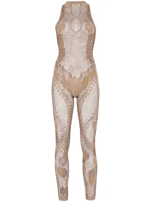 【関税込み】Poster Girl レッド Fetch ジャンプスーツ FARFETCH - The Global Destination For Modern Luxury