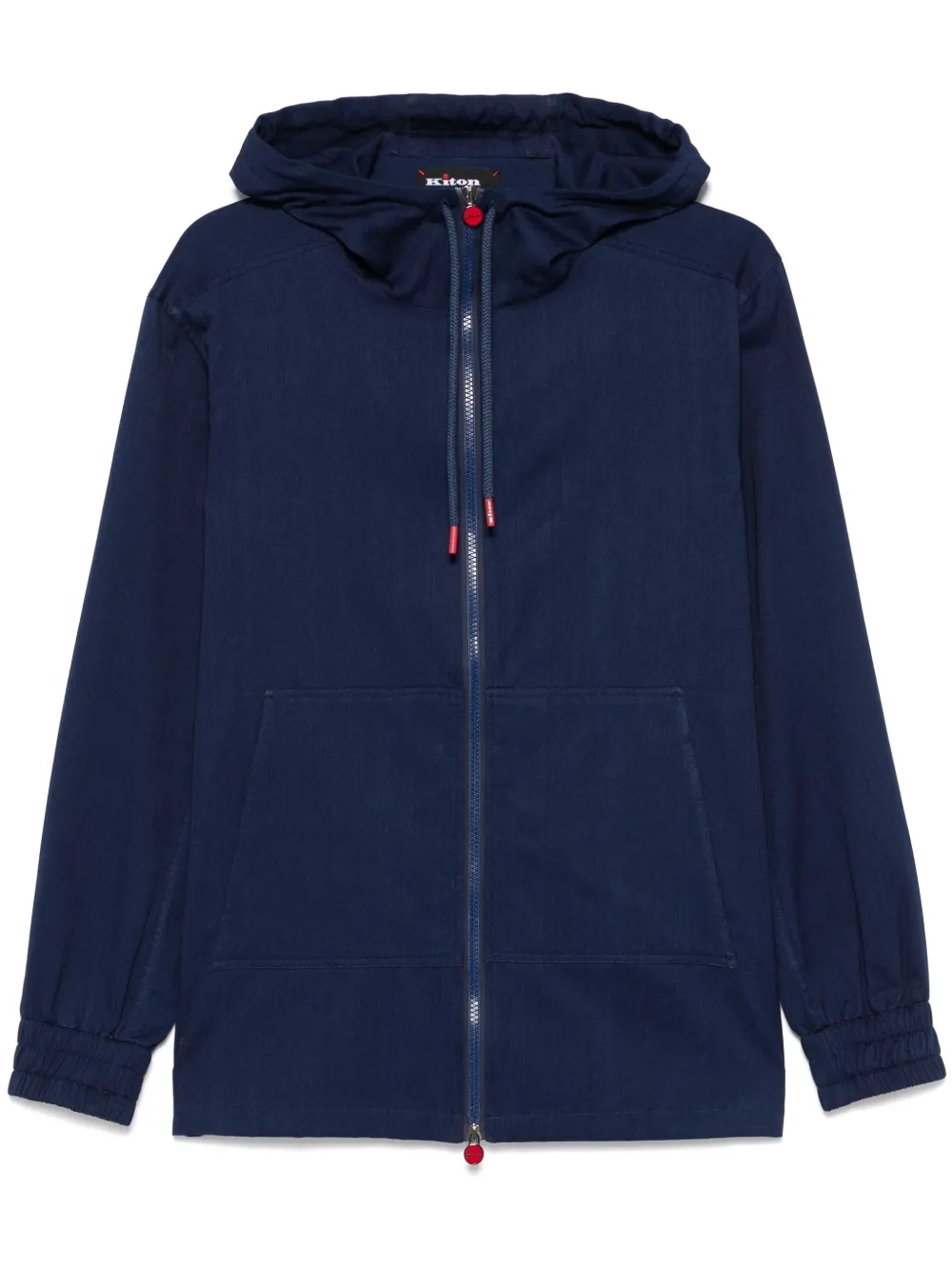Kiton chamarra con capucha | azul | Image 1