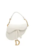 Christian Dior Pre-Owned 2020 Mini Oblique Saddle satchel - White