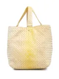 Bottega Veneta Pre-Owned 2009 Nappa Intrecciato Nuance Bucket tote bag - Yellow
